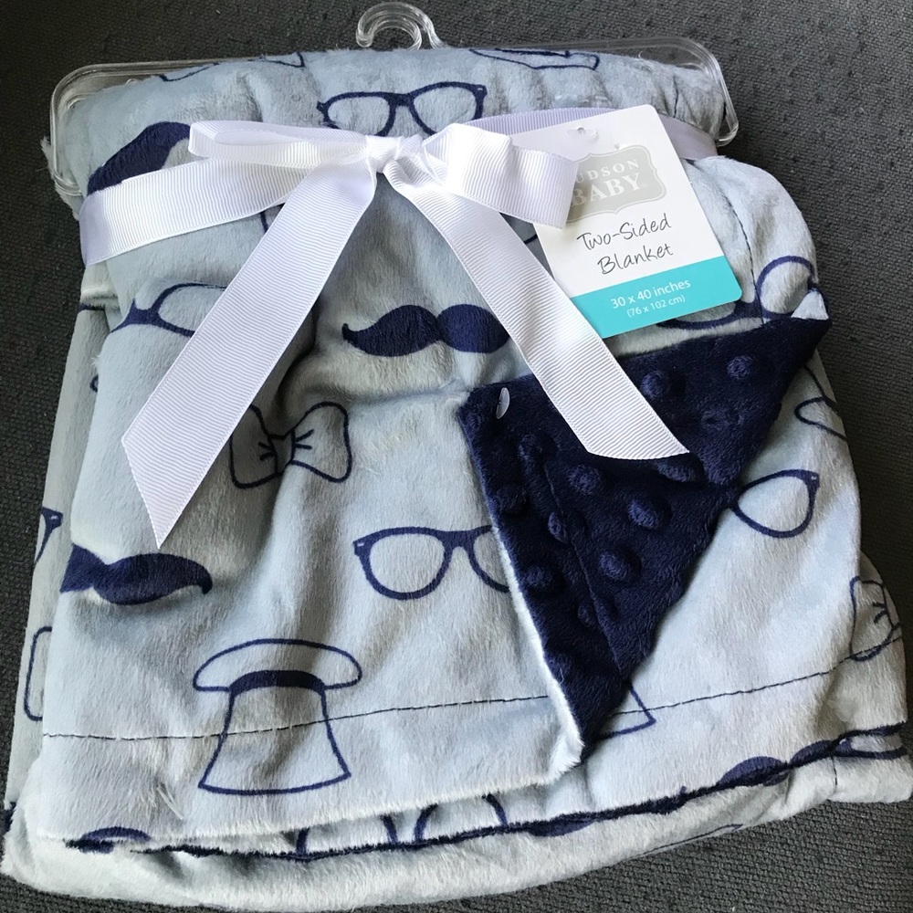 Soft baby boy blanket
